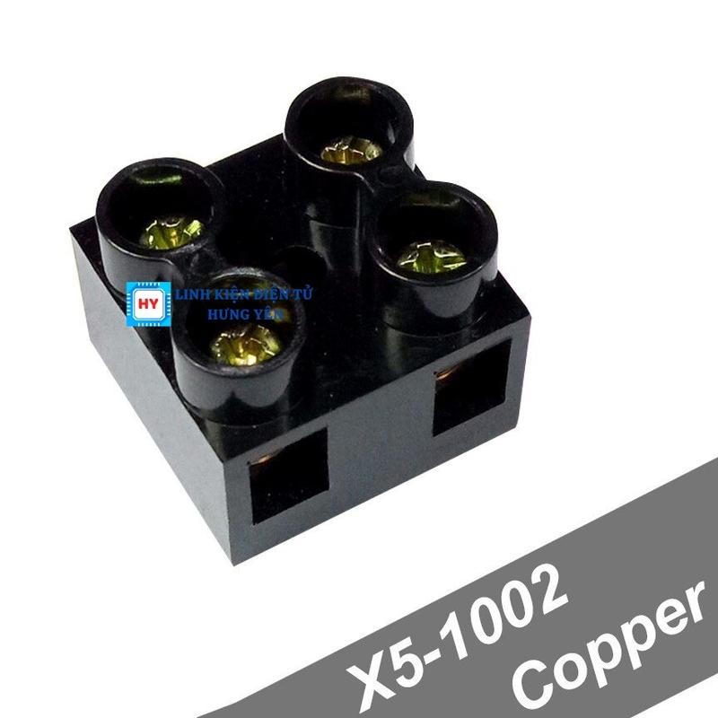 [FREE SHIP] Terminal Khối Gắn Ray 2 Cực 10A 500V JX5-1002 1