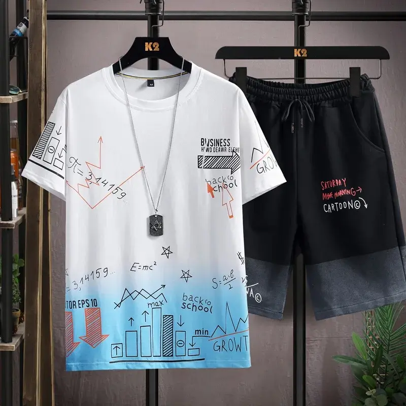 SETELAN Motif GROW STELAN PRIA DAN WANITA BISA PAKAI Setelan Celana Pendek UNISEX  Dewasa Panjang pria wanita