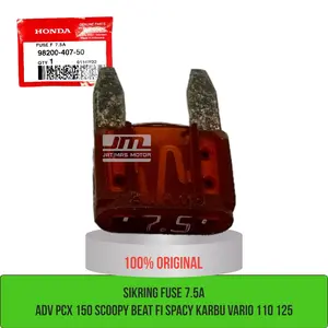 Fuse sikring 7.5A adv pcx 150 scoopy beat fi vario 110 125 spacy karbu 98200-407-50