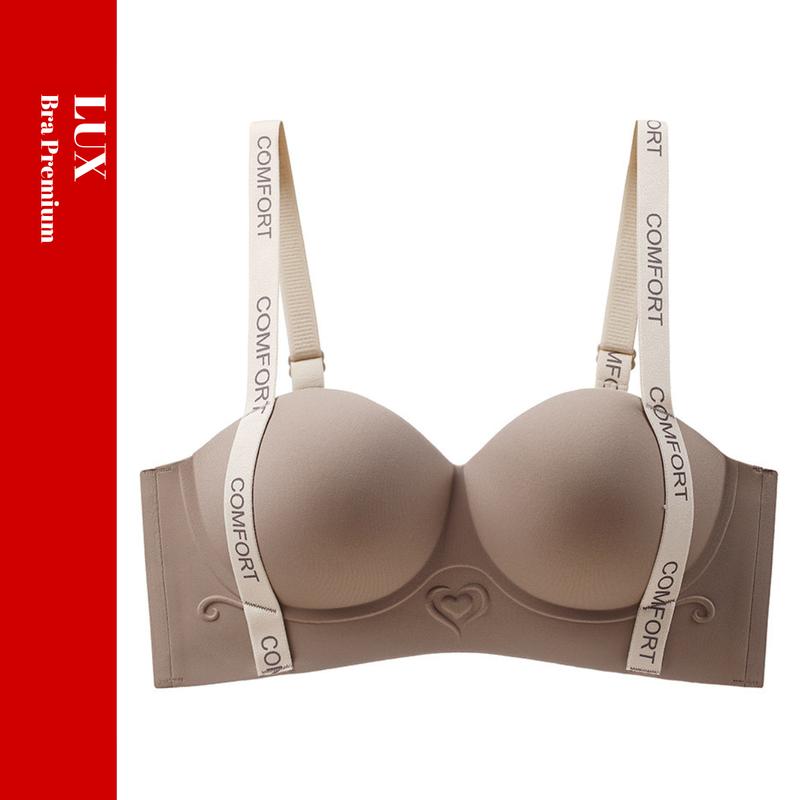 [LUX] Bra L091 Push Up Bh Tanpa Kawat Busa Tebal Bhwanita Seamless Beha Wanita Motif Nyaman 0