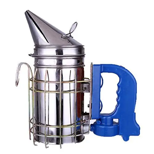 Alat Lebah Ternak Lebah Bee Smoker Bahan Stainless Steel Saat Pemanenan Madu Apis Cerana Meliifera Melifera Mallifera Mellifera Asap Perokok Lebah Bee Pengasap Lebah Pengasapan 0