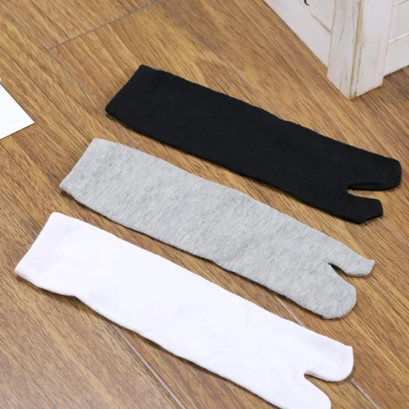 Tất Tabi, Unisex, Thoải Mái, Hai Ngón Chân, Phong Cách Kimono Nhật Bản, Chất Liệu Sợi, 1 Đôi, Dép Xỏ Ngón 0
