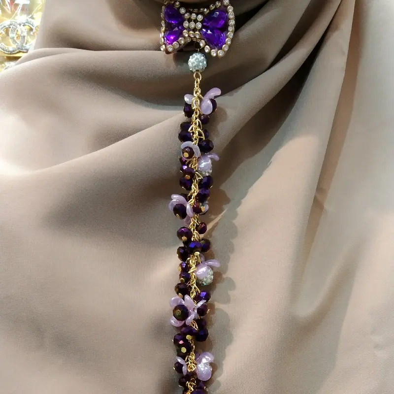 Bros Dagu-Bros jurai panjang-Bros Jurai Yasmine-Bros Dagu Jurai Panjang Mewah-Bros Elegan Clips Jasmine Flower 5