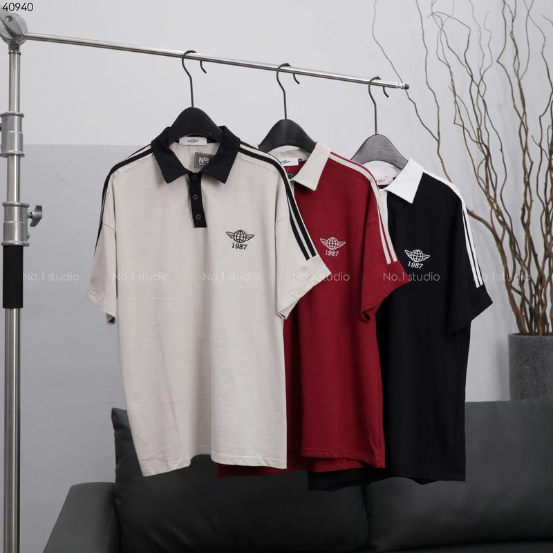 Áo Polo YC cotton số ngực 1987 3171.1025