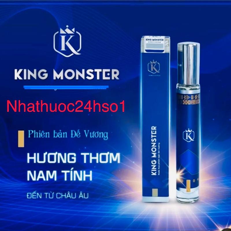 Nước hoa nam KING MONSTER Chính hãng - Hương thơm mạnh mẽ lôi cuốn