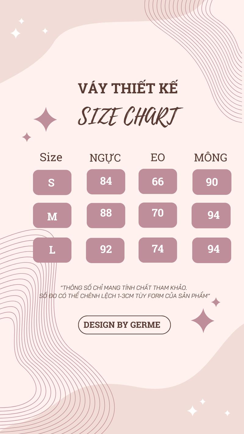 Product Introduction of GERME|DESIGN Đầm nữ Larose Dress xếp ly xòe phối cổ sen, Váy nữ vibe tiểu thư nhẹ nhàng thanh lịch phối nơ eo VVNT022504 0