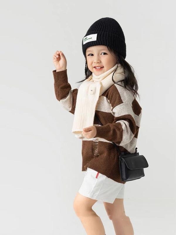 Product Introduction of Topi bulu untuk bayi perempuan, topi lengan kanak-kanak, penutup telinga rajutan, musim bunga dan musim luruh, musim luruh dan musim sejuk 15