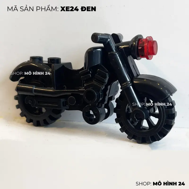 Mô hình đồ chơi xe máy minifigures minifigure xe24 cho nhân vật mini lắp ráp đồ chơi trí tuệ khối xây dựng SWAT quân sự 6