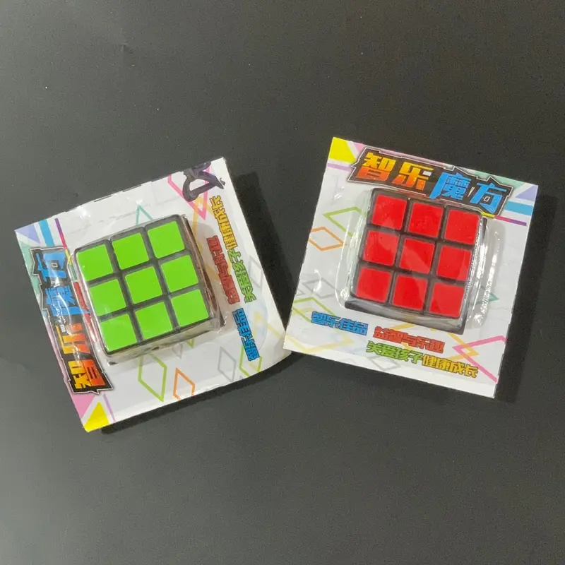 Mainan Kubus Rubik Mini  lucu Mainan Edukasi Rubik mainan rubik versi mini rubik warna warni 1