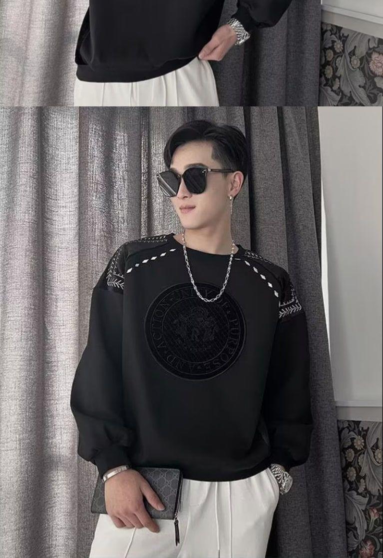 Product Introduction of Áo Len Nam, Thương Hiệu Ins Hợp Xu Hướng Áo Thun Dài Tay, Ruoshuai, Áo Nam, Phổ Biến Mùa Xuân 2022, Áo Khoác Mùa Xuân Và Mùa Thu Mới 5