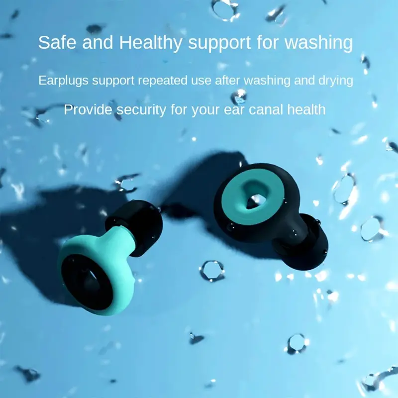 MERALL Penutup Telinga Earplug 3 Layer Noise Reduction Waterproof - M3 6