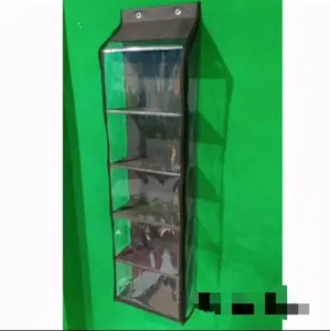 Rak tas gantung polos 6 susun / rak tas premium