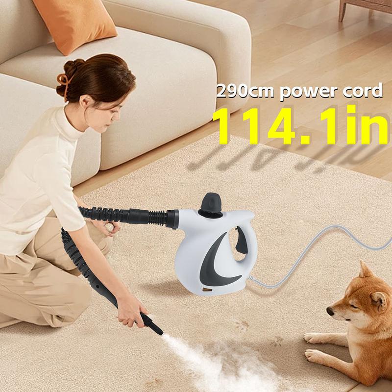 High temperature and high pressure steam cleaning machine air conditioning kitchen range hood oil stain household 1050W cleaning machine disinfection cleaning multi-function 6
