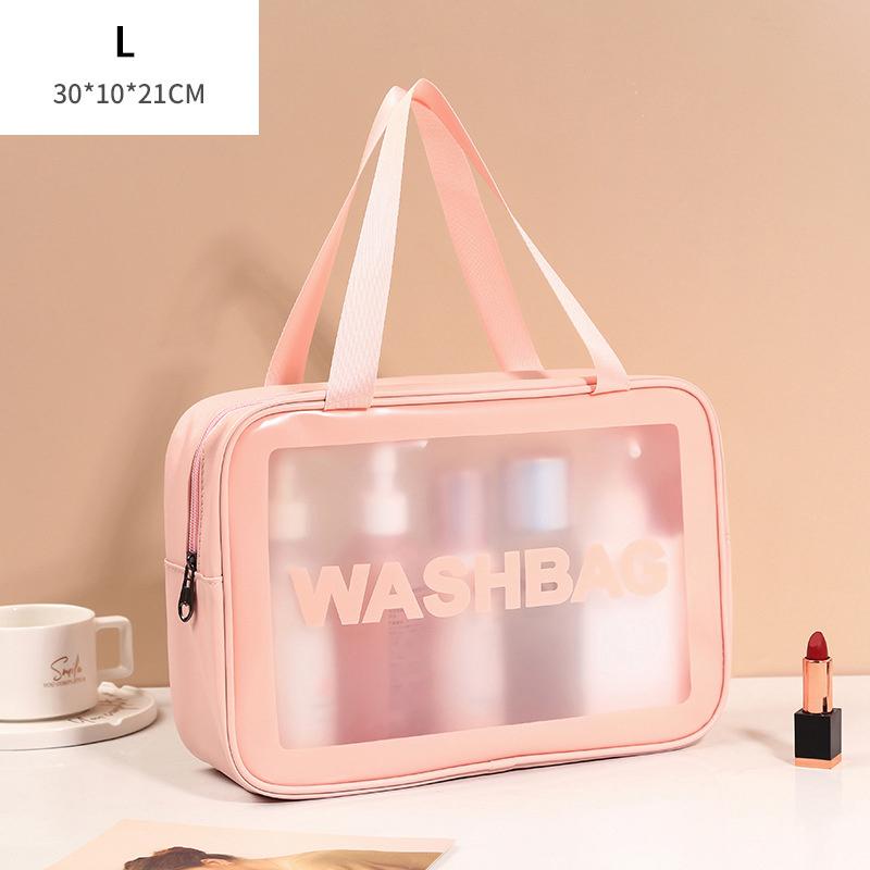 Product Introduction of Portable Travel Wash Bag Female Transparent Waterproof Makeup Storage Pouch Large Capacity Cosmetic Organizer Beauty Women Case 21
