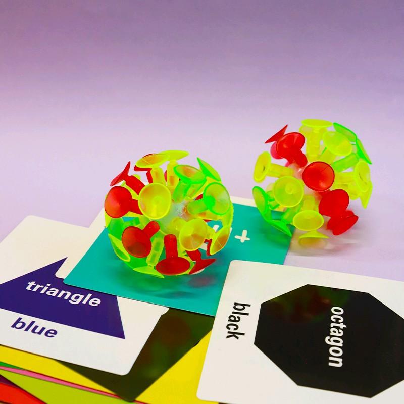 Bóng dính sticky ball, bóng ném dính bảng độ hít cực tốt Đồ Chơi Toy