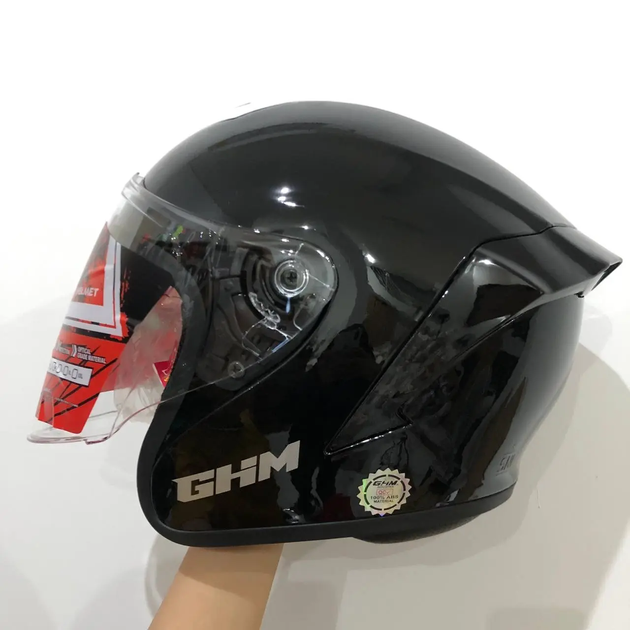Helm Dewasa GHM TipeKenzo Solid SNI Terlaris Termurah