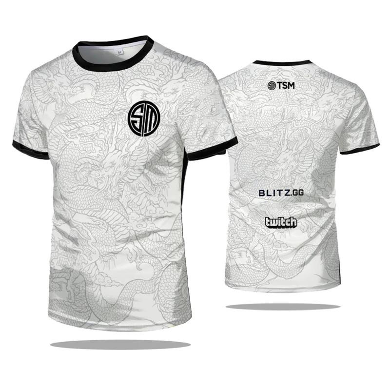 ESports Game Team Tsm Uniform Men T-shirts Breathable Quick Dry Sports Jersey T Shirt Summer Causal Training Boys Clothing Tees 7