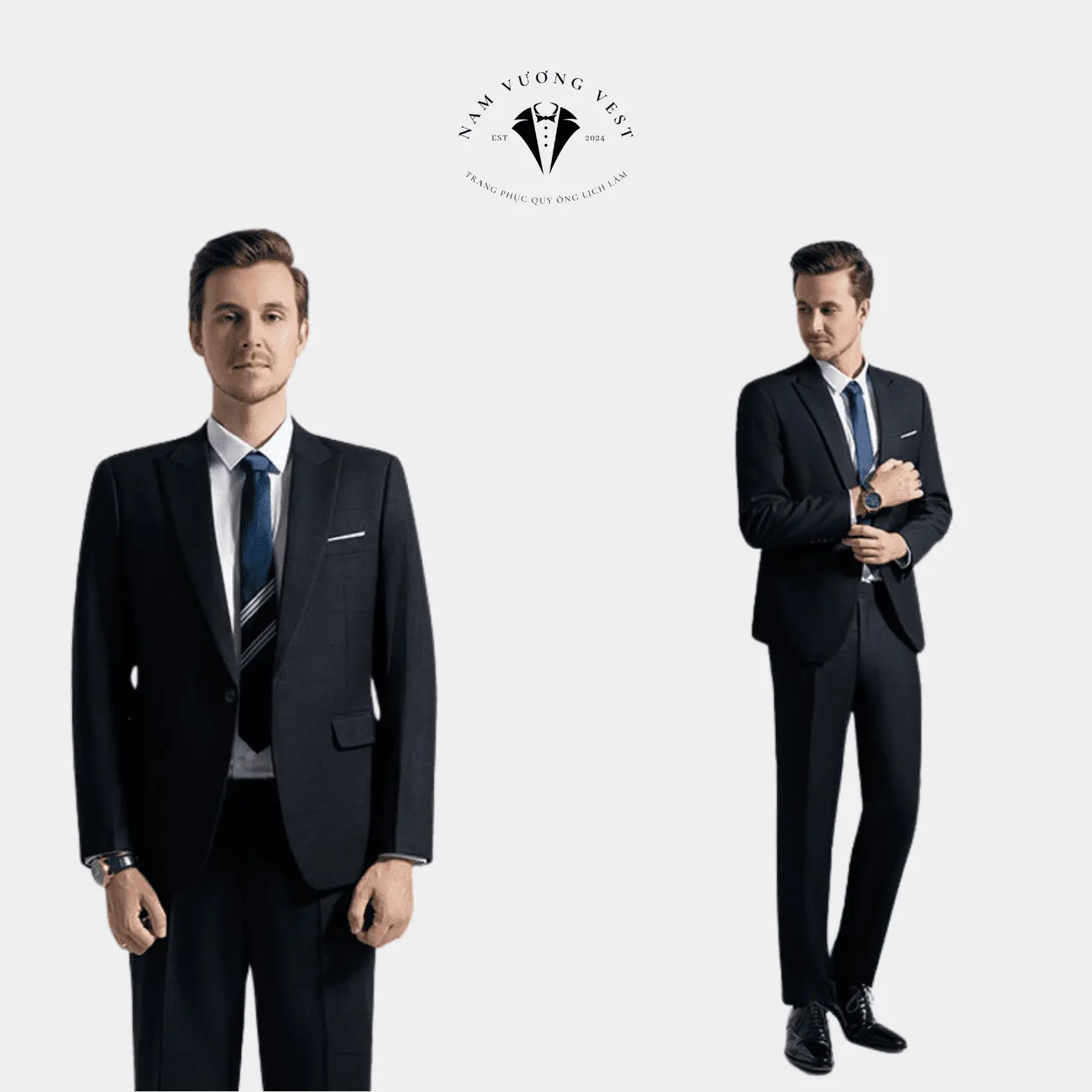 Áo Khoác Vest Nam Đủ Màu Chất Liệu Cao Cấp Không Xù Tặng Kèm 01 GHIM CÀI hoặc 01 CAVAT Menswear Kem Màu Đen