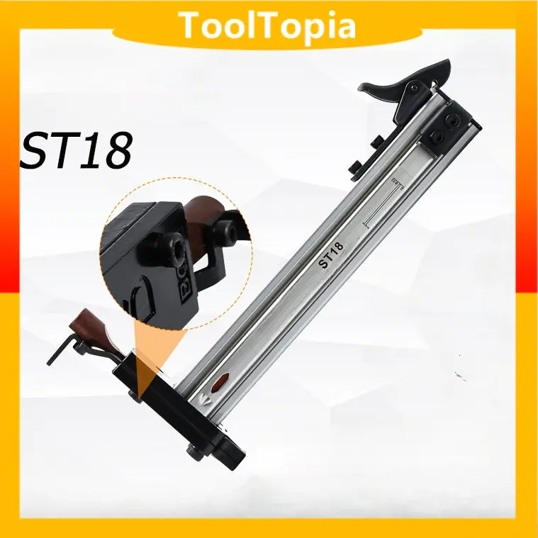 ST18 Manual Steel Nail Gun for Hand Nailing This versatile tool is designed for nailing wooden and concrete surfaces including brick walls and special applications for nailing wall frames