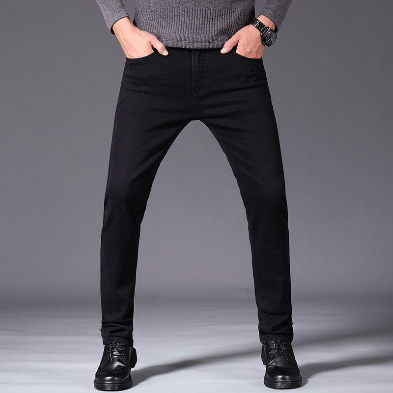 Product Introduction of Quần Jean Nam, Chính Hãng, Màu Đen Thuần Khiết, Dáng Suông Rộng Co Giãn, Thường Ngày, Dễ Phối Đồ, Ôm Vừa Vặn, Thích Hợp Cho Mùa Xuân Và Mùa Hè, Quần Dài Trẻ Trung, Hợp Xu hướng 25