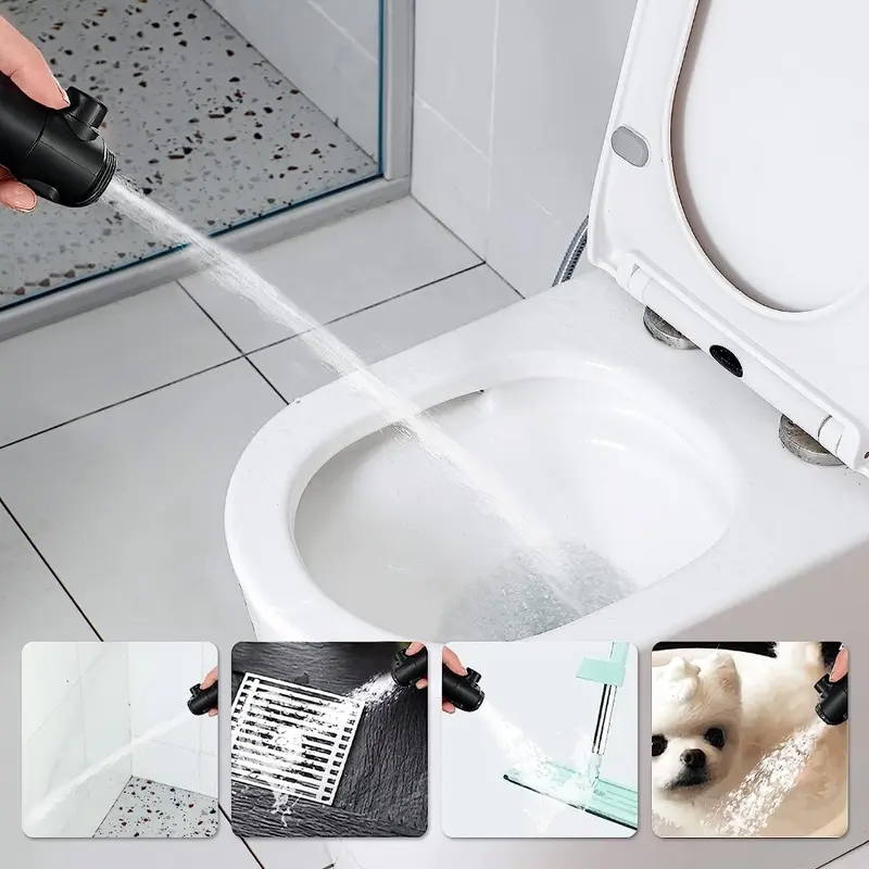 (KIM) Kepala Shower Kamar Mandi 5 Mode Hand Shower Tekanan Tinggi Dapat Menyesuaikan Tekanan Air 3