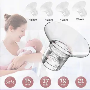 Silicone Flange Insert Corong Silikon Pompa ASI Breastpump Breastpump universal 15/17/19/21/24MM