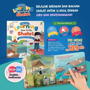 [Ready Stock] Sound Book Learning How to Do Shalat Ziyadbooks Soundbook Belajar Sholat Boardbook Buku Bersuara