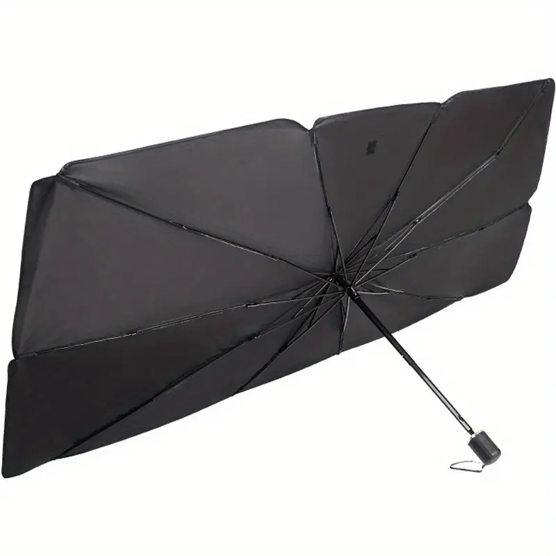 Dù Che Nắng Ô Tô, Chống Tia UV, Bền, Có Thể Gập Lại, Bảo Vệ Kính Chắn Gió, Có Lớp Phủ Màu Bạc, Để Làm Mát Tăng Cường 5