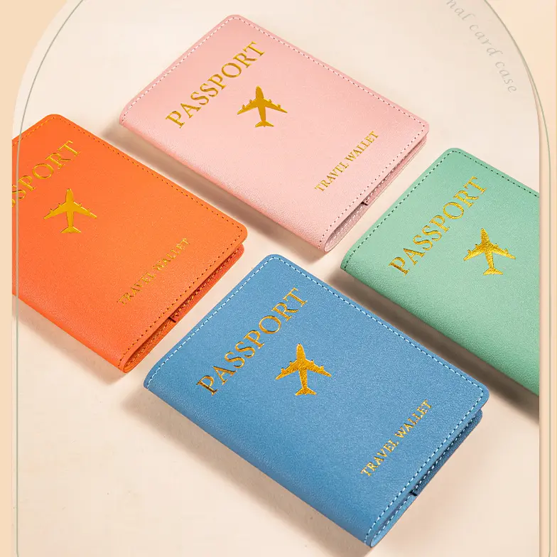 BISA COD 6480 Sampul Paspor Gambar Pesawat / Passport Case Portable Size 7