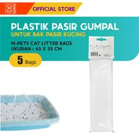 Gambar M-Pets Cat Litter Bags for Cat Tray 45x55 cm / Plastik Bak Pasir dari M-Pets Volk Pets Indonesia Kota Tangerang 2 Tokopedia