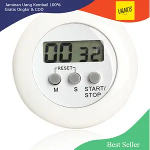 Timer Masak Dapur Digital Alarm Minimalist Time Machine - WA150 Alat