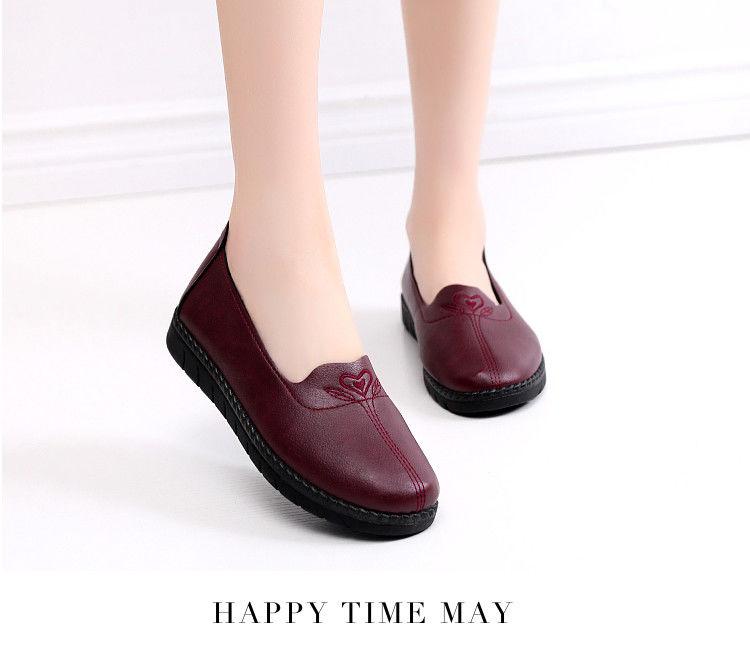 Product Introduction of Giày Cho Mẹ, Đế Mềm, Dành Cho Phụ Nữ Trung Niên, Giày Da, Giày Vải Bắc Kinh Cũ, Giày Đi Làm Cao Cấp, Thích Hợp Cho Mùa Lò Xo Và Mùa Thu, Giày Cho Mẹ Shoes Đế Cao 10