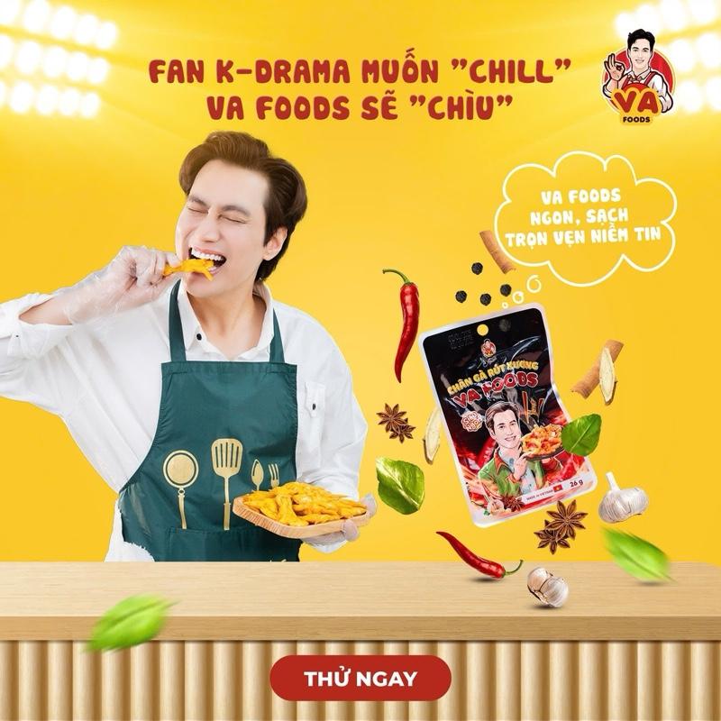 Date luôn mới Hộp 20 gói 26-40 Gam chân Gà Rút Xương ủ vị Cay siêu Ngon Va food Hàng Việt Nam chất lượng cao snack ăn vặt