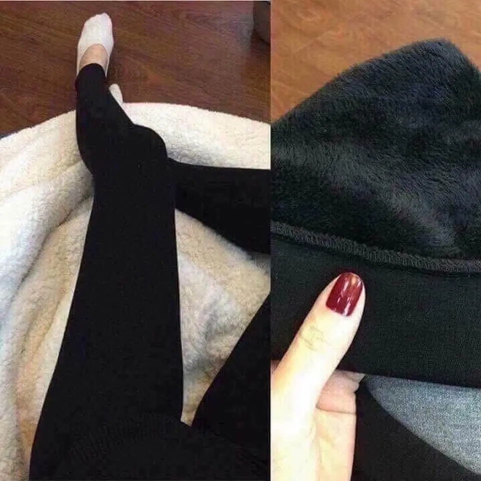 Quần legging lót lông, quần nỉ lông co giãn 4 chiều -hhshop Pants Nữ Women