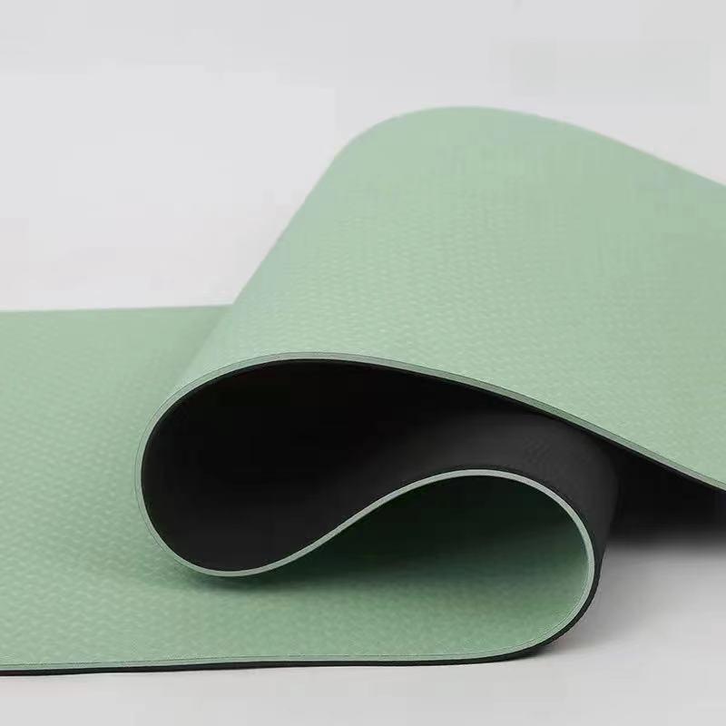 Product Introduction of TPE Yoga Mat Non-Slip Grip Student Dormitory Widened Thickened Soundproof Shock Absorption Dance Fitness Mat Jump Rope Mat for Women 6