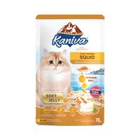 Gambar KANIVA Wet Food – Tuna Topping Squid – Makanan Basah Kemasan Pouch (70 gram) dari Purrsona Kota Tangerang 2 Tokopedia