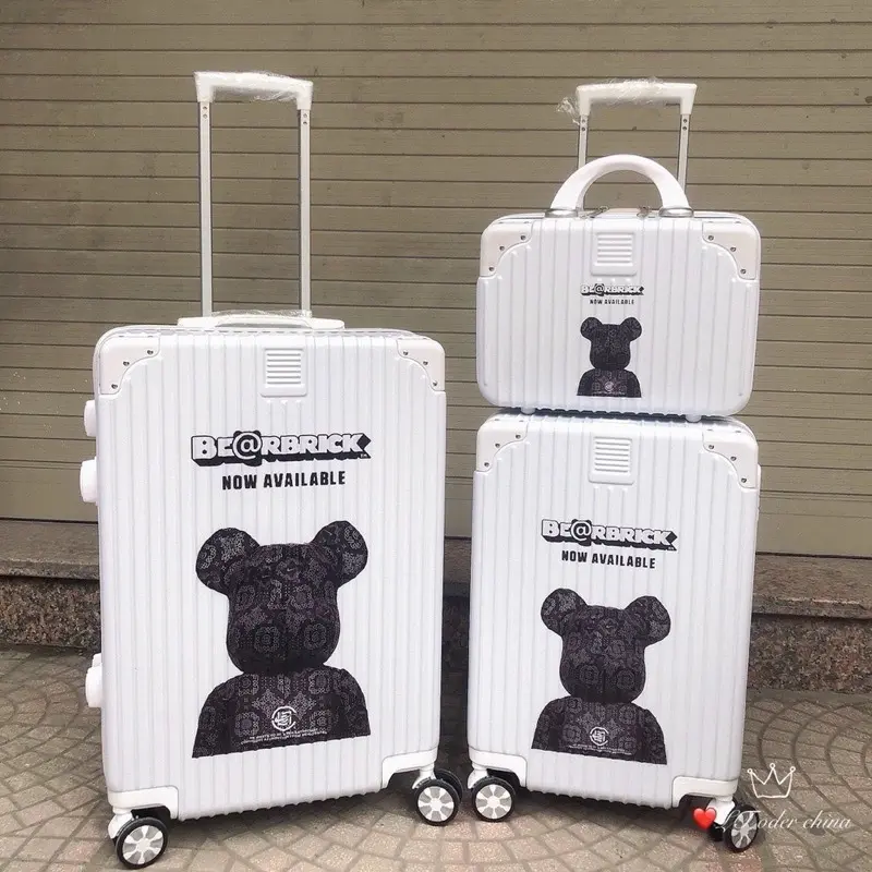 VALI NHỰA DẺO CAO CẤP GẤU BEARBRICK (20-24-cốp ) 0