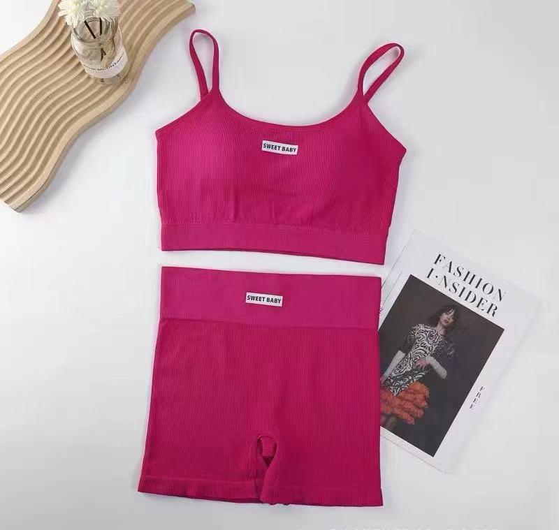 Product Introduction of Bộ Đồ Tập Yoga, Phong Cách Âu Mỹ Cạp Cao, Thiết Kế Đào, Dành Cho Nữ, Áo Ngực Tập Thể Dục Lưng Đẹp, Đồ Lót Tập Luyện Luyện, Bộ Đồ Thể Thao Nữ, Có Đệm Ngực 12