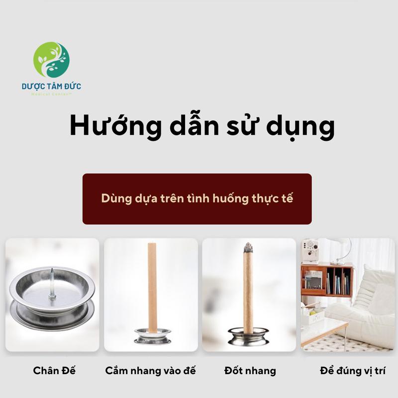 Thanh ngải cứu đuổi muỗi tự nhiên cao cấp ( an toàn sức khỏe 100%) Da nhạy cảm Nhang 7