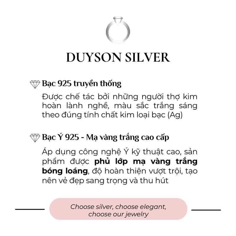 Product Introduction of Lắc tay bạc Ý 925 mạ vàng trắng kiểu dáng dây rút DUYSON SILVER, vòng tay nữ bạc xi kim đính đá CZ 5A  cao cấp [LTXK2] 33