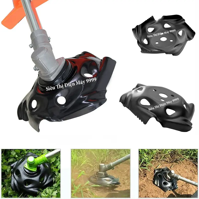 Lưỡi xới cỏ tận gốc, Lưỡi cắt cỏ bằng thép Carbon cao cấp 3
