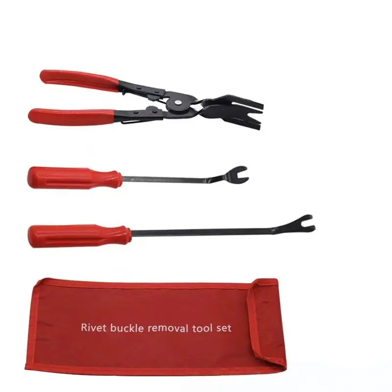 Car Clip Removal Tool Kit, Car Clip Removal Pliers, Door Panel Clip Removal Tool, Multifunctional Car Repair Tool Set 5