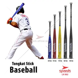 SPEEDS Stick Bat Tongkat Pemukul Kasti Baseball Softball 32in 80cm 002-4