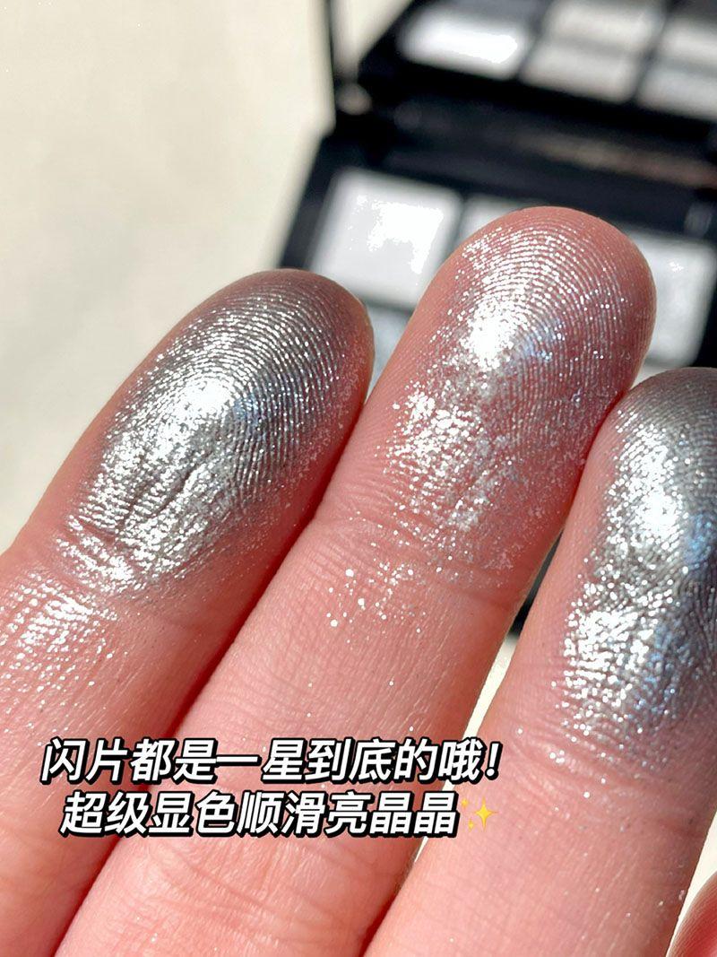 Product Introduction of Ngầu và làm teo nhỏ!Bảng phấn mắt Black Swan Chín màu 2024 trang điểm màu xám đen khói punk kim loại tối mới Mỹ Phẩm Nữ 19