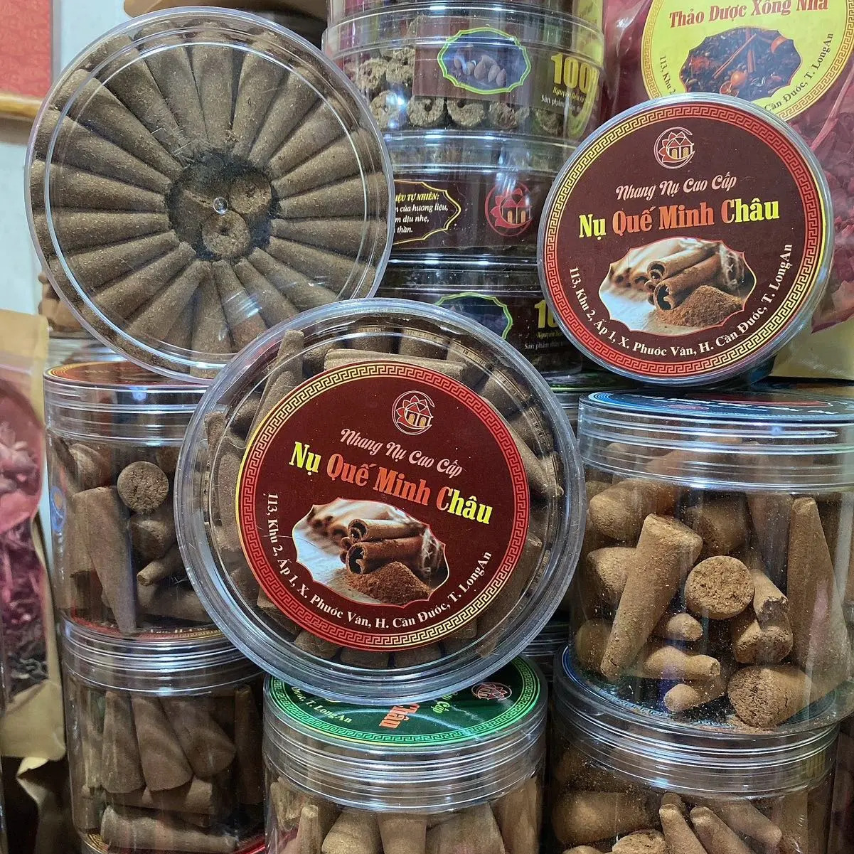 Thơm nhiều mùi Quế/ Nụ QUẾ VỎ /thơm nồng ấm( 60 viên / hộp) không hóa chất