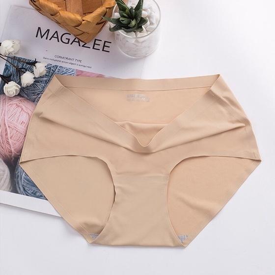 ᵖGˡiͣʸrl Celana Dalam CD Seamless Tanpa Jahitan Mulus Model Polos 1086 Fit Katun Wanita  Waist 1