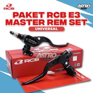 Master Rem RCB Kanan E3 14 MM Handle Rem Kiri E2 Vario 125 150 Beat Fi ESP Scoopy Fi Prestige ESP Beat Deluxe Genio Racing Motorcycle Matic Rem Tromol - 01BP039B 2