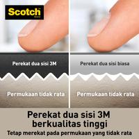 Gambar 3M™ Scotch® Double Sided-Mounting Tape, Strong, 1M menahan hingga 4.5kg, 1 pc, 12 mm x 1.5 m, Untuk pengunaan dinding dalam ruangan - 1pcs dari 3M Indonesia Official Kab. Tangerang 5 Tokopedia
