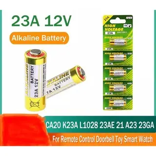 baterai alkaline 23A 12V door bell remote control / battery 23ampere 12volt bel rumah smart watch alarm