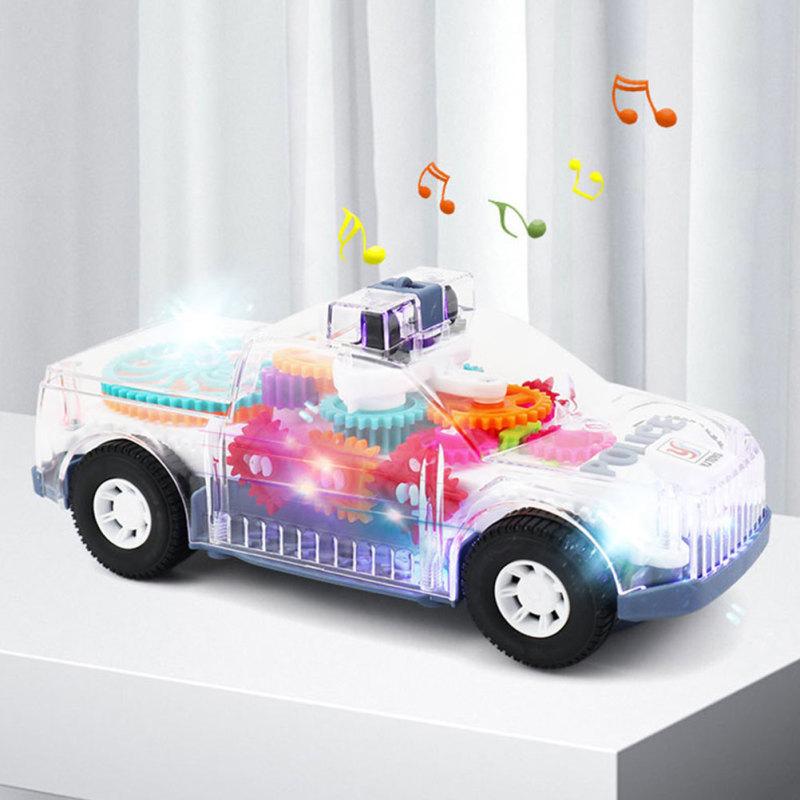 Product Introduction of 【Tongao】Electric Police Car Toy Vehicle Plaything Toys For Toddlers Small Kids Gears Toddler Music Cartoon Children Light 20